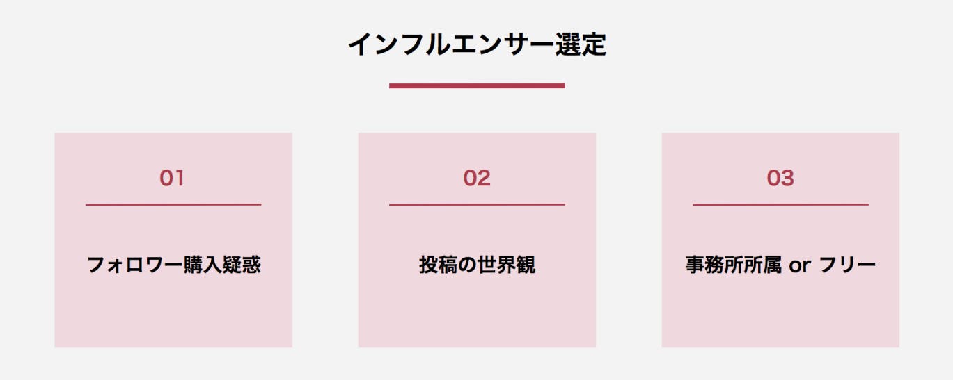 すべてが決まる インフルエンサーの選定について解説 Pinto By Plan B