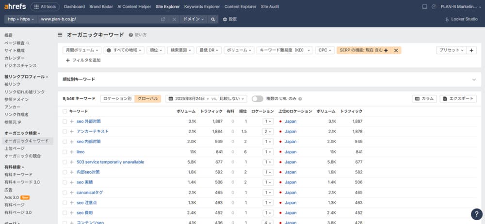 サイトエクスプローラー
